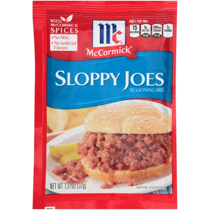 Sloppy Joe Sauce 1.31 oz Mixes
